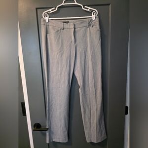 Express Gray Editor Pants SIZE 10 Womens